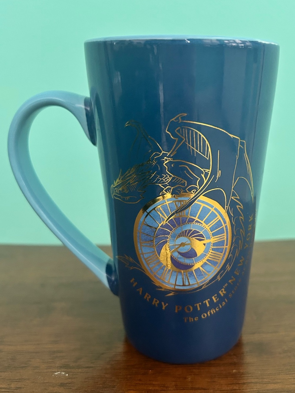 Harry Potter New York Wizarding World Hungarian Horntail Dragon Latte Mug